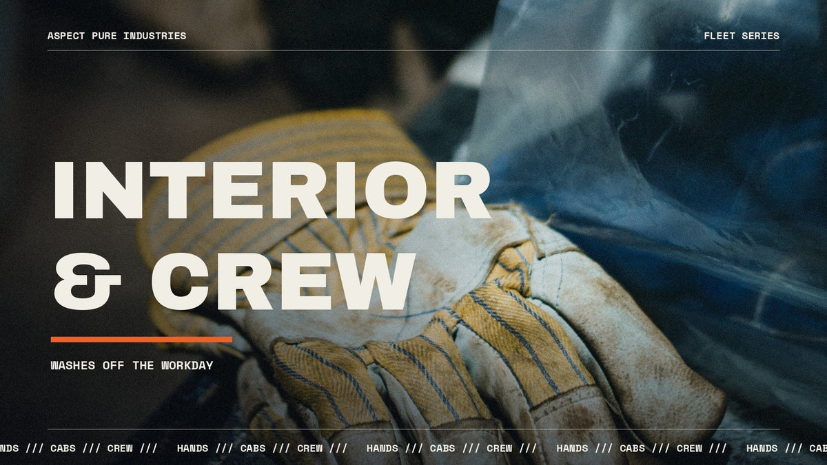 Interior & Crew - worn work gloves